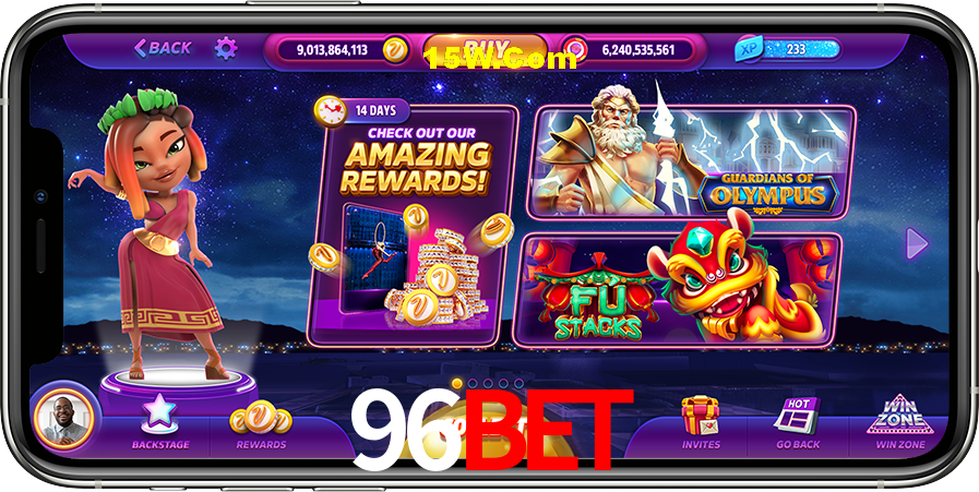Mesa de Blackjack 96bet